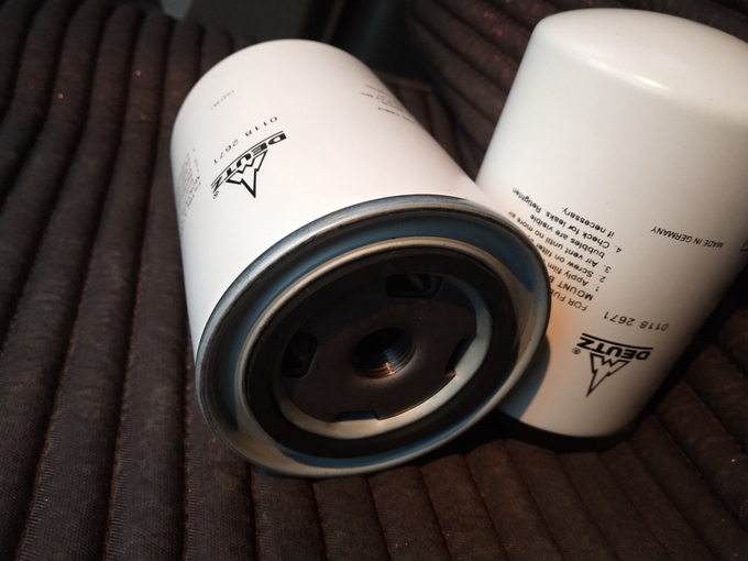 01182671 Diesel Filter Element For ड्युट्ज Engine Generator Set 0